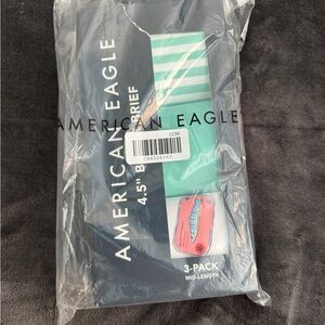 American Eagle Boxer Briefs 3-Pack in Black